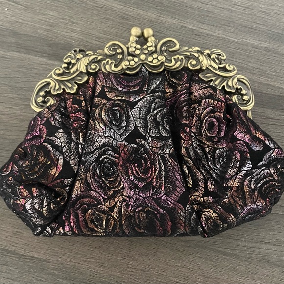 ❤️ Vintage Floral Crossbody / Clutch Bag - Picture 6 of 8